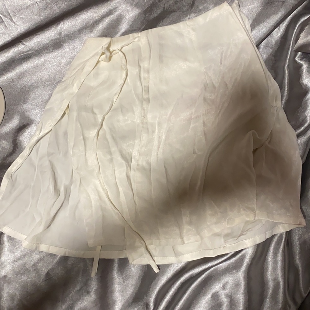 White skort
